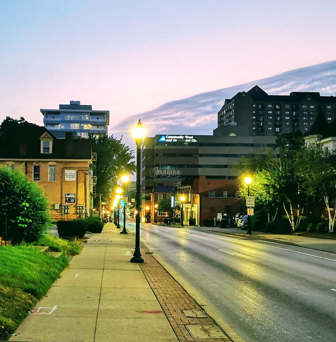 "Limestone Street" stock image