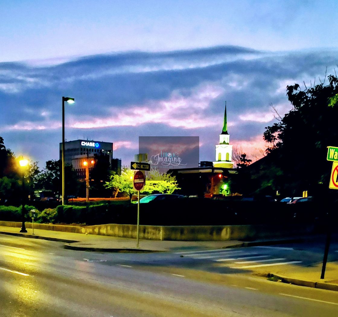 "Calvary Baptist Church" stock image