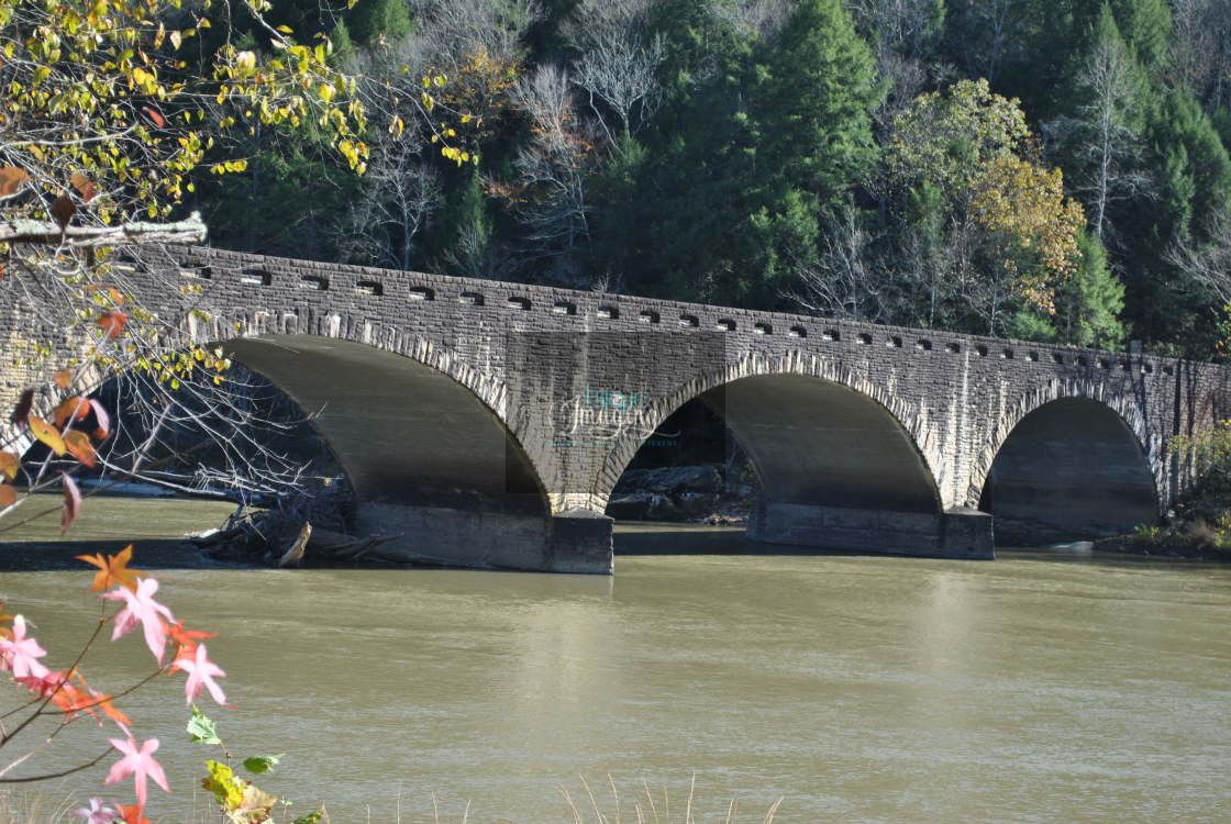 "THE BRIDGE" by Dennis Thorpe - $30.66 "THE BRIDGE" stock image
