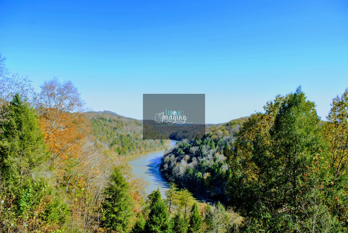 "THE CUMBERLAND RIVER" stock image