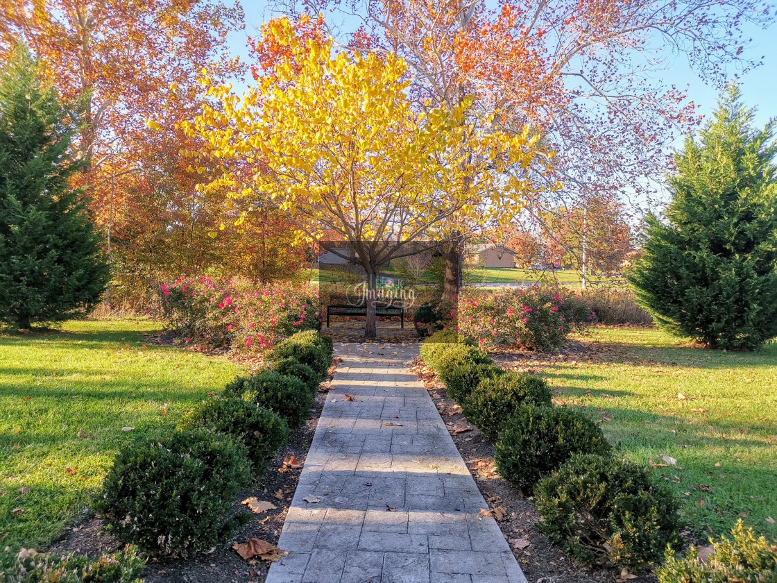 "EASTLAND PARK-FALL" stock image