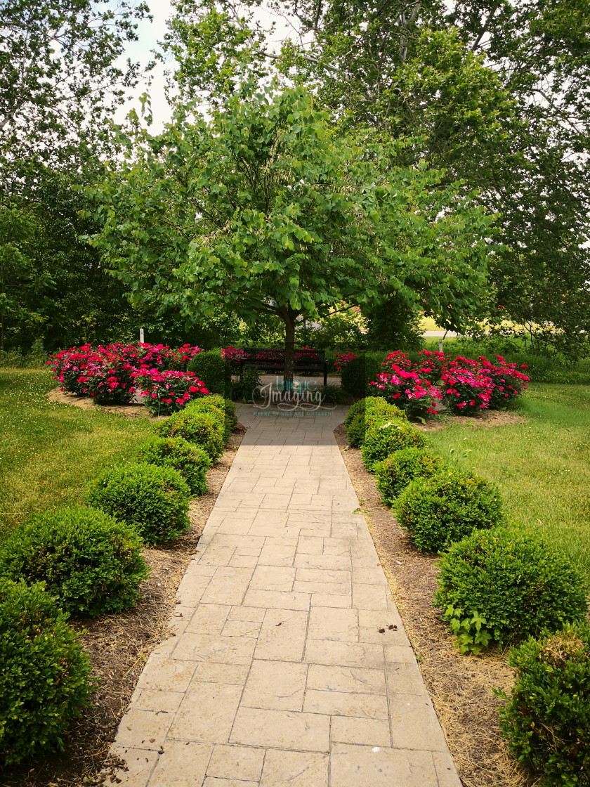 "Summer at Eastland Park" stock image