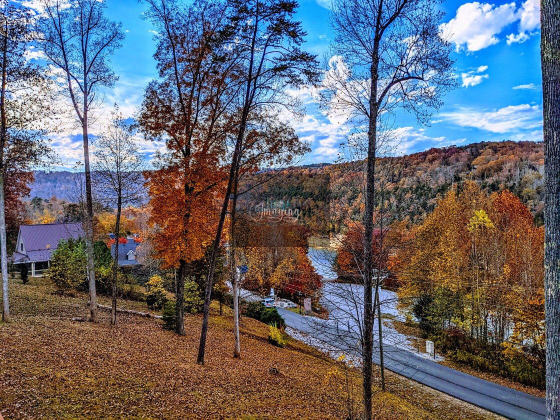 "Lake Cumberland in the Fall" stock image