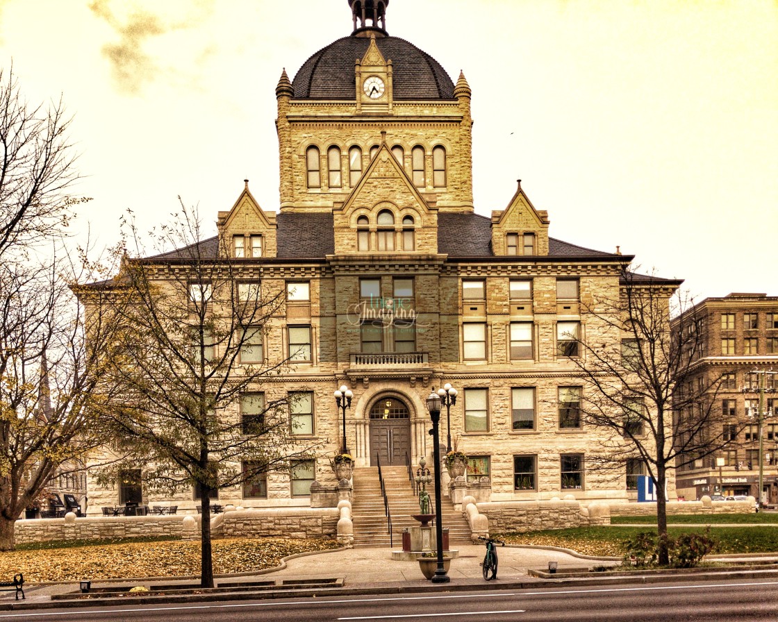 "The Old Courthouse" stock image