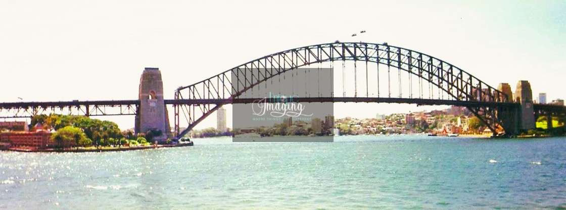 "Darlin Harbour Bridge" stock image