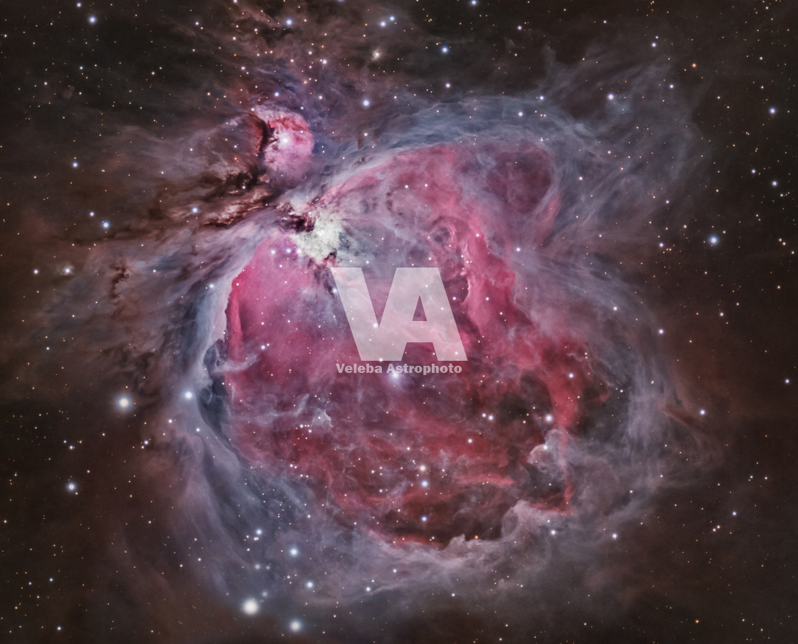 "The Great Orion nebula" stock image