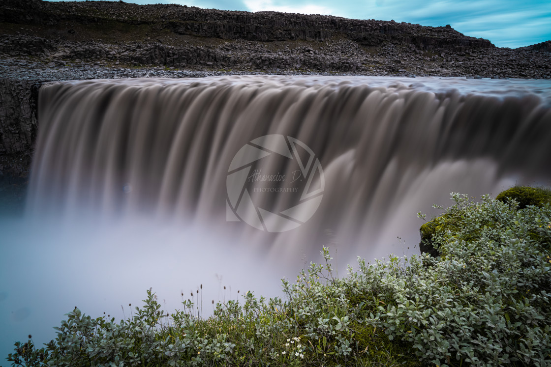 "Selfoss waterfall in Iceland." stock image