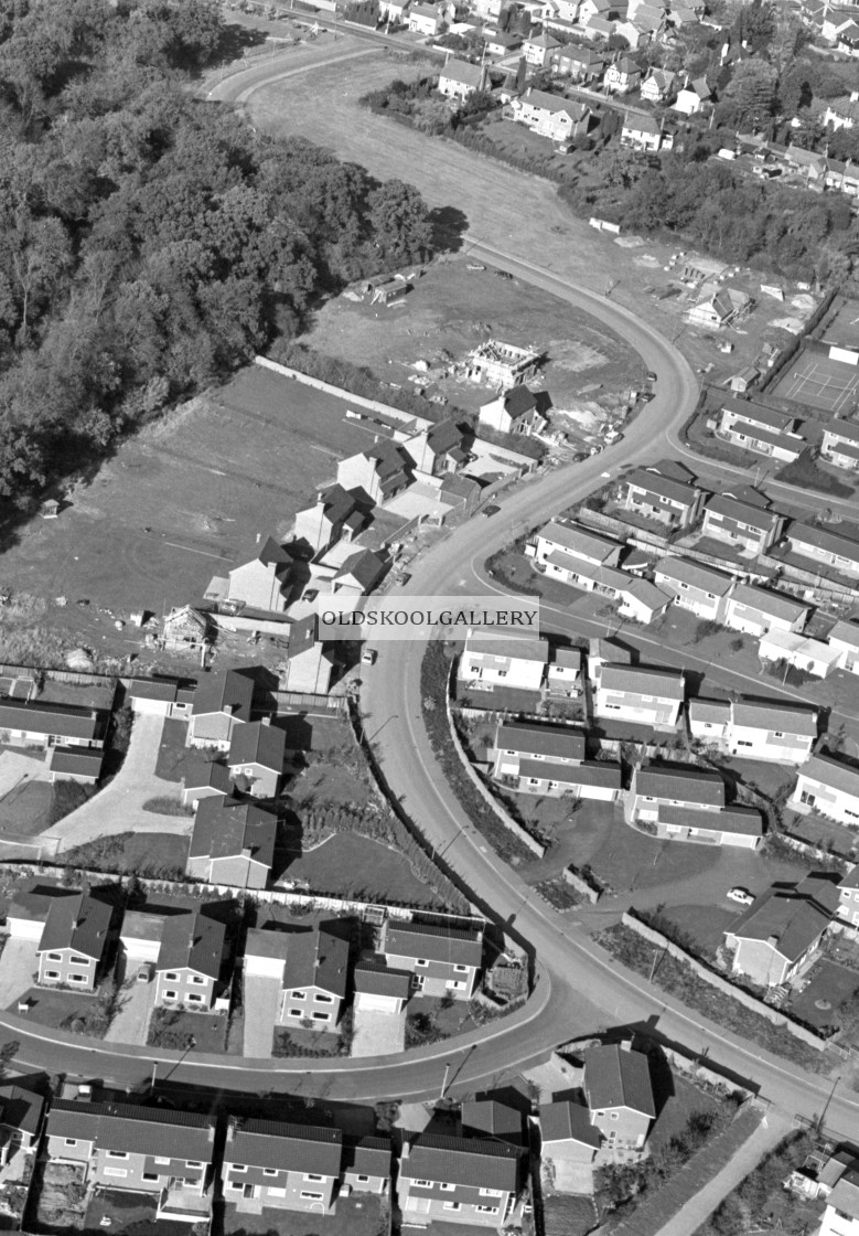 "Holywell Way, Longthorpe Green (1979)" stock image
