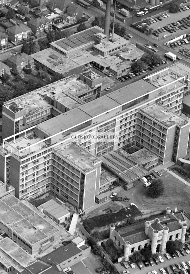 "Peterborough District Hospital (1984)" stock image