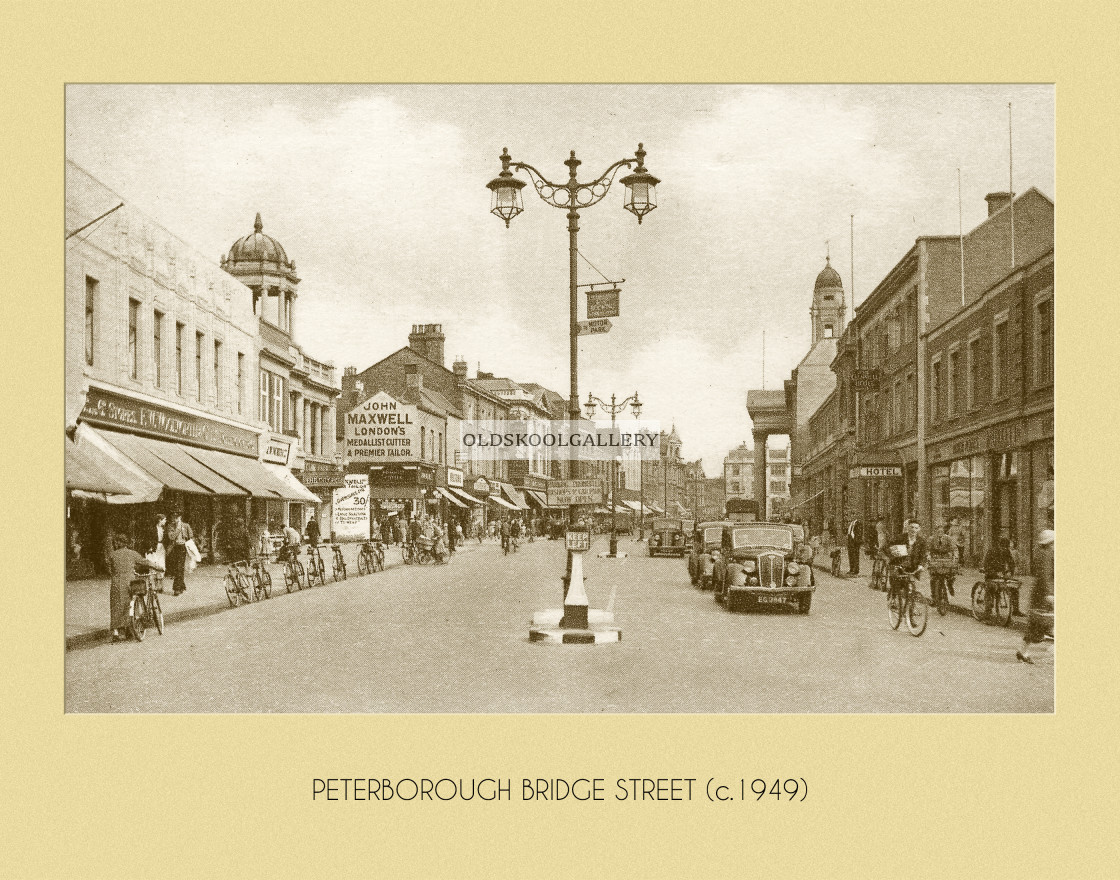 "Bridge Street (1949)" stock image