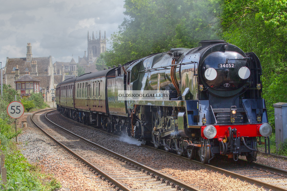 "34052 Lord Dowding (2016)" stock image