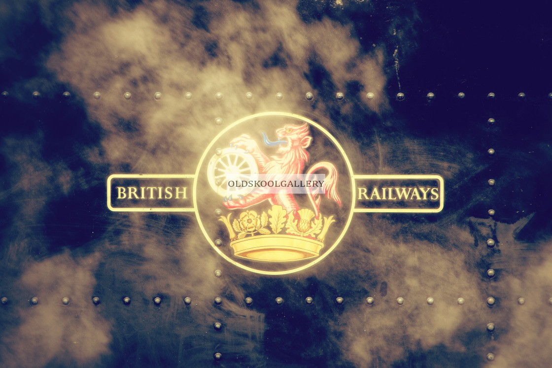 "British Railways Emblem (2016)" stock image