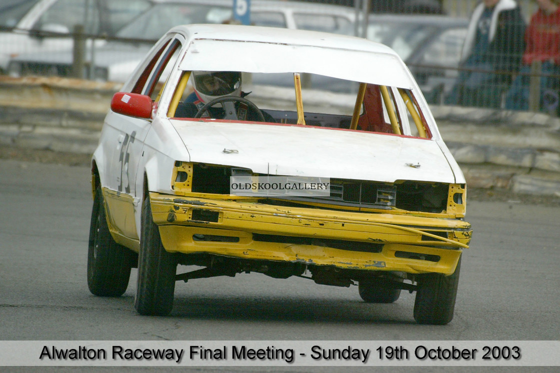 "Alwalton Raceway - Final Meeting (19/10/03)" stock image