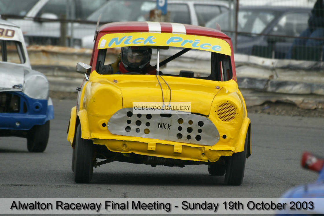 "Alwalton Raceway - Final Meeting (19/10/03)" stock image