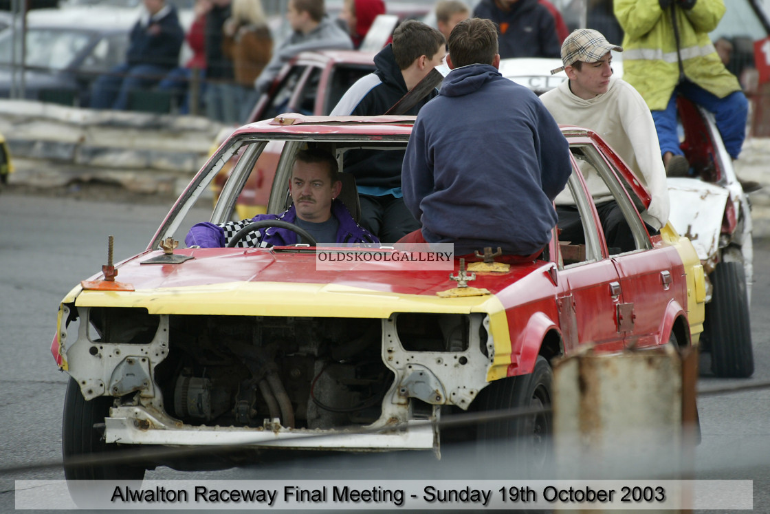 "Alwalton Raceway - Final Meeting (19/10/03)" stock image