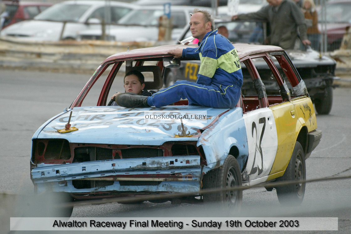 "Alwalton Raceway - Final Meeting (19/10/03)" stock image