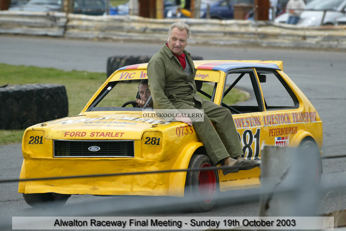 "Alwalton Raceway - Final Meeting (19/10/03)" stock image