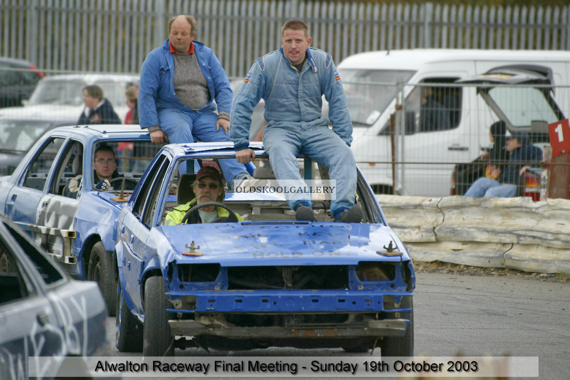 "Alwalton Raceway - Final Meeting (19/10/03)" stock image