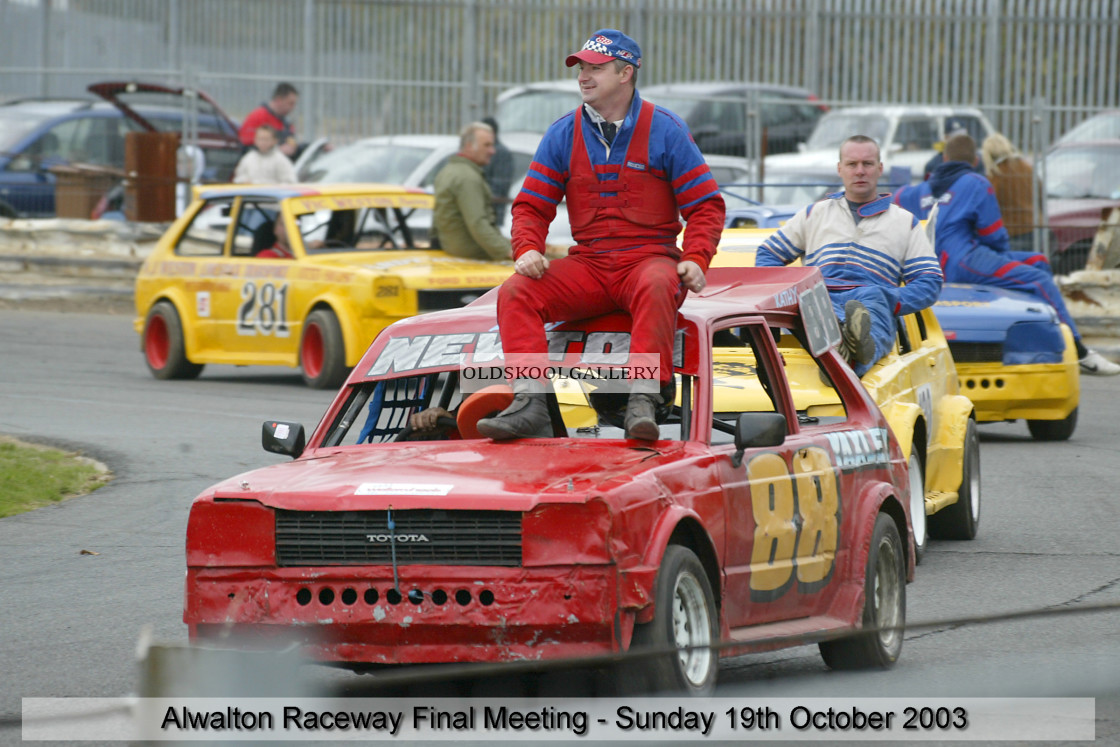 "Alwalton Raceway - Final Meeting (19/10/03)" stock image