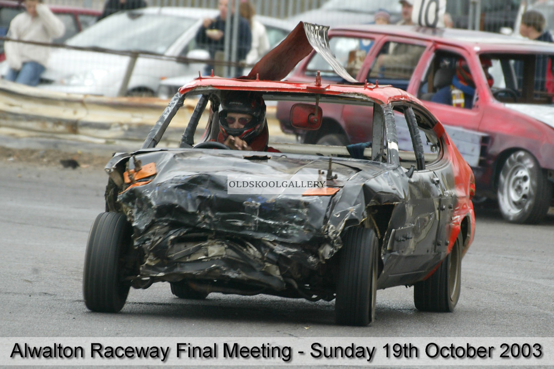 "Alwalton Raceway - Final Meeting (19/10/03)" stock image