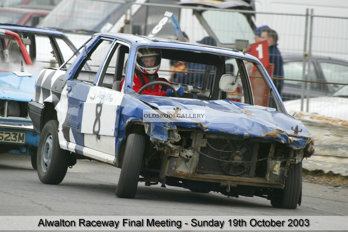 "Alwalton Raceway - Final Meeting (19/10/03)" stock image