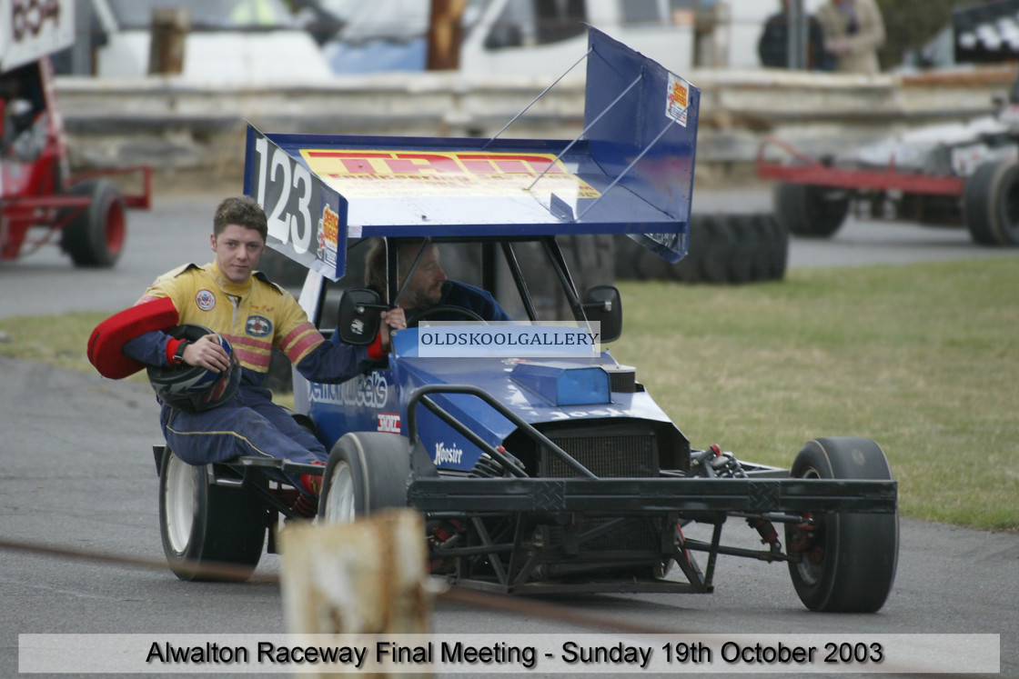 "Alwalton Raceway - Final Meeting (19/10/03)" stock image