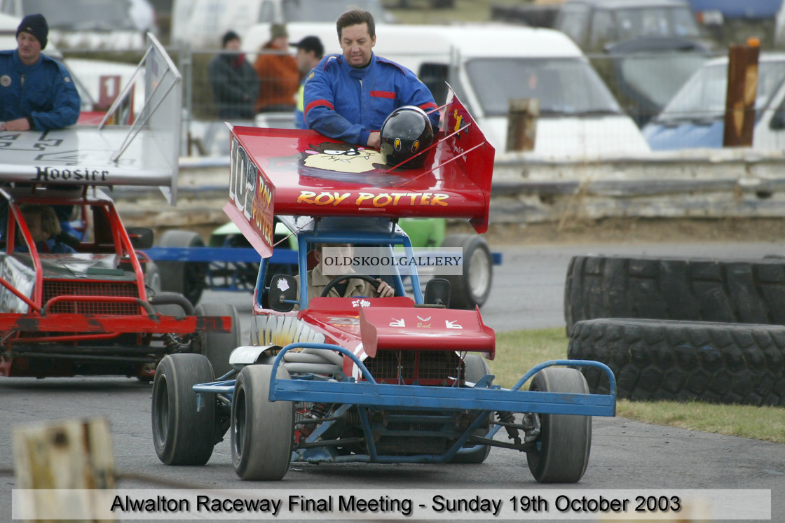 "Alwalton Raceway - Final Meeting (19/10/03)" stock image