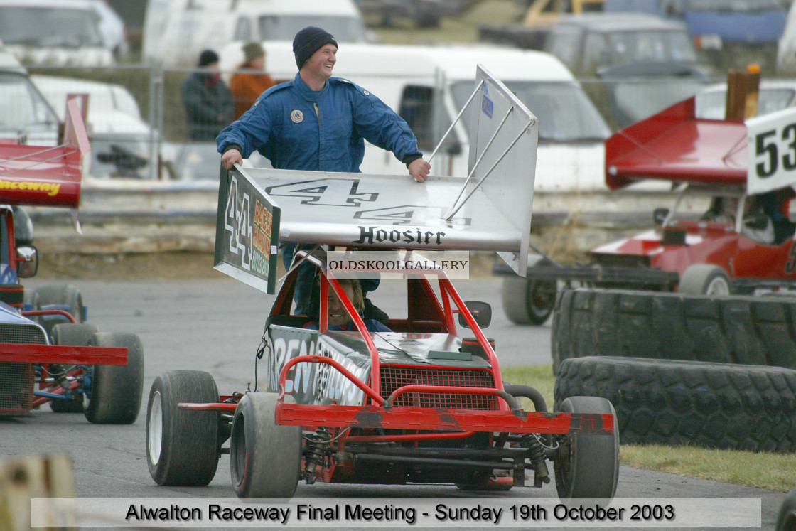 "Alwalton Raceway - Final Meeting (19/10/03)" stock image