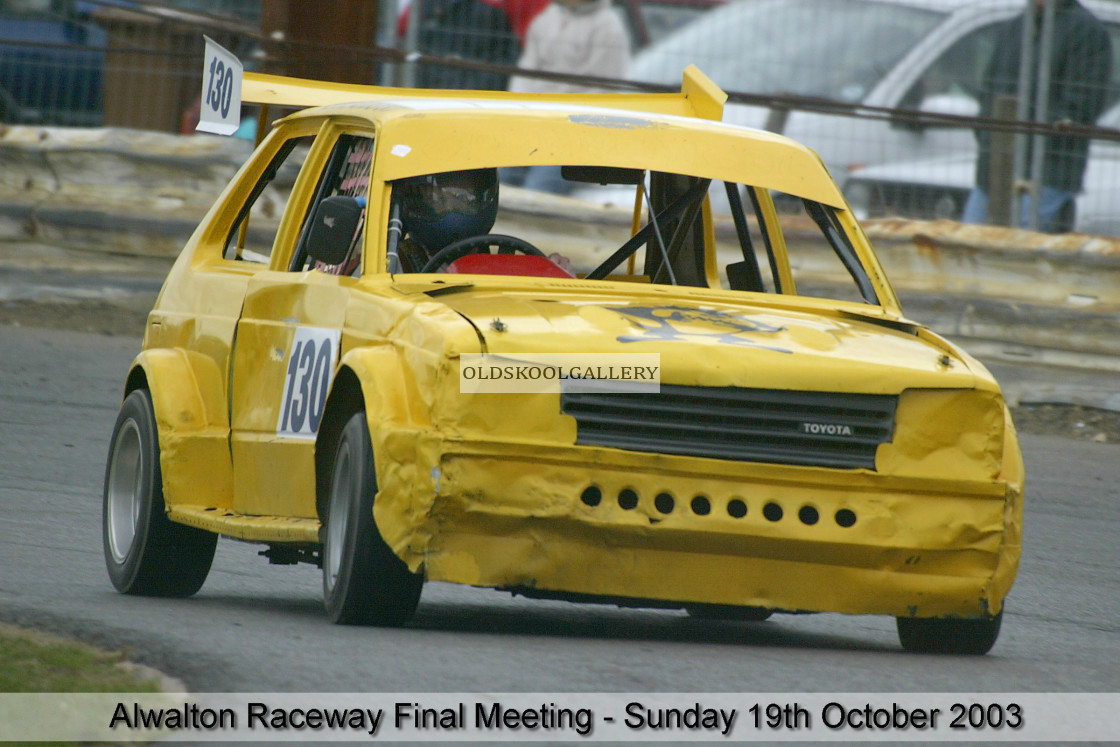 "Alwalton Raceway - Final Meeting (19/10/03)" stock image