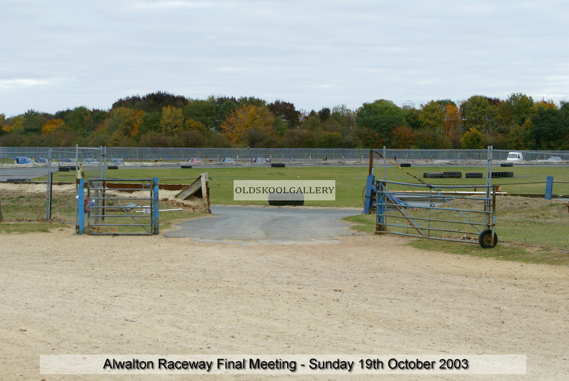 "Alwalton Raceway - Final Meeting (19/10/03)" stock image