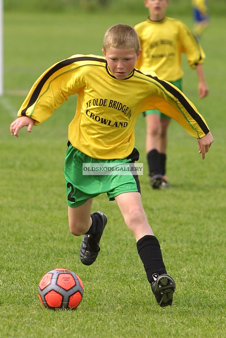 "Crowland Juniors U11s (July 2002)" stock image