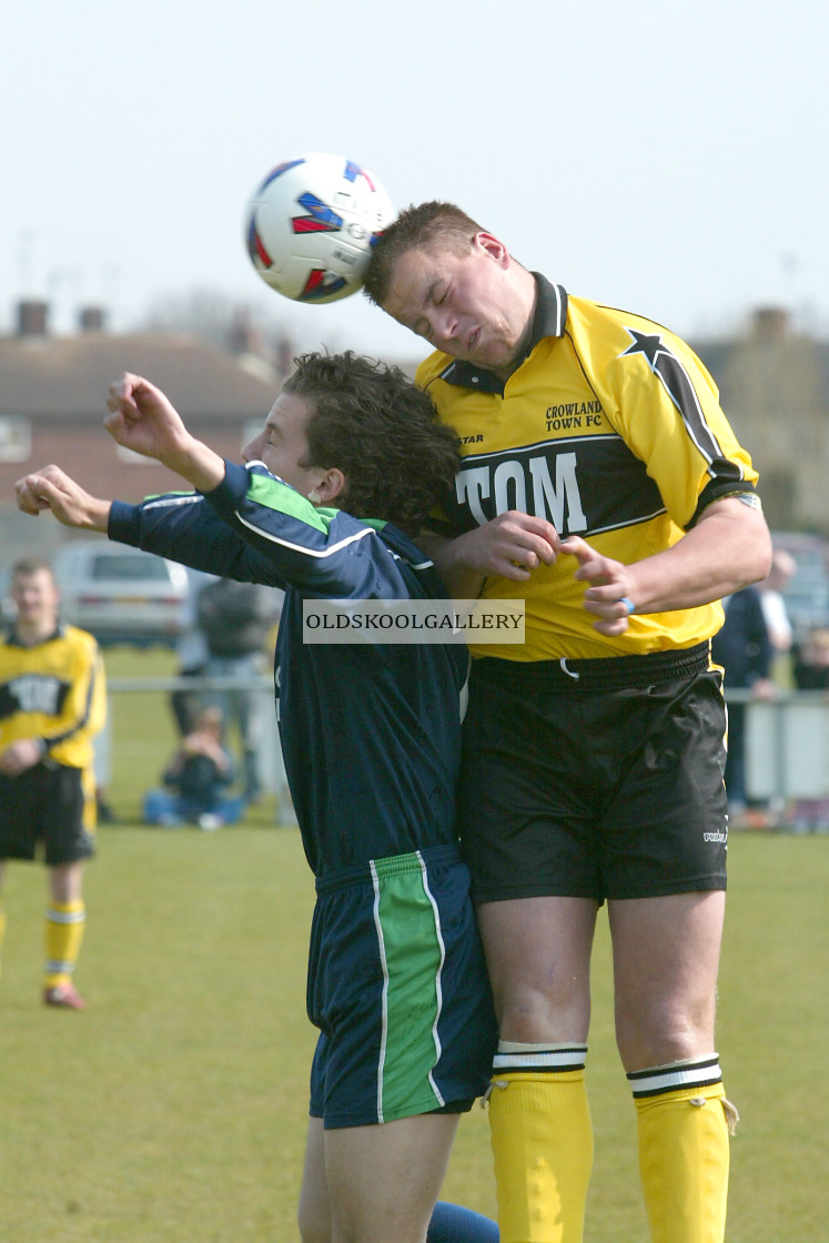 "Crowland Town Reserves FC (April 2003)" stock image