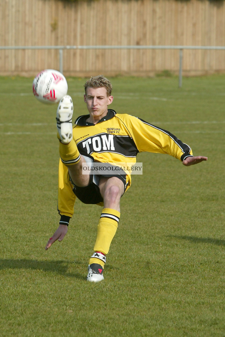 "Crowland Town Reserves FC (April 2003)" stock image