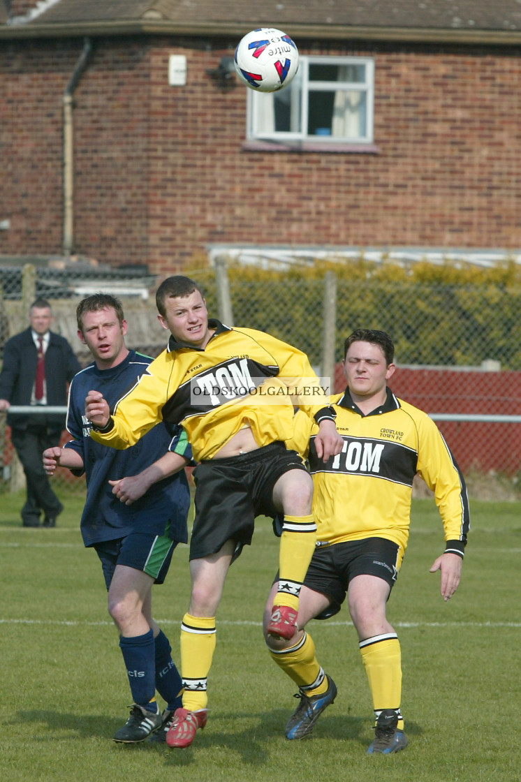 "Crowland Town Reserves FC (April 2003)" stock image