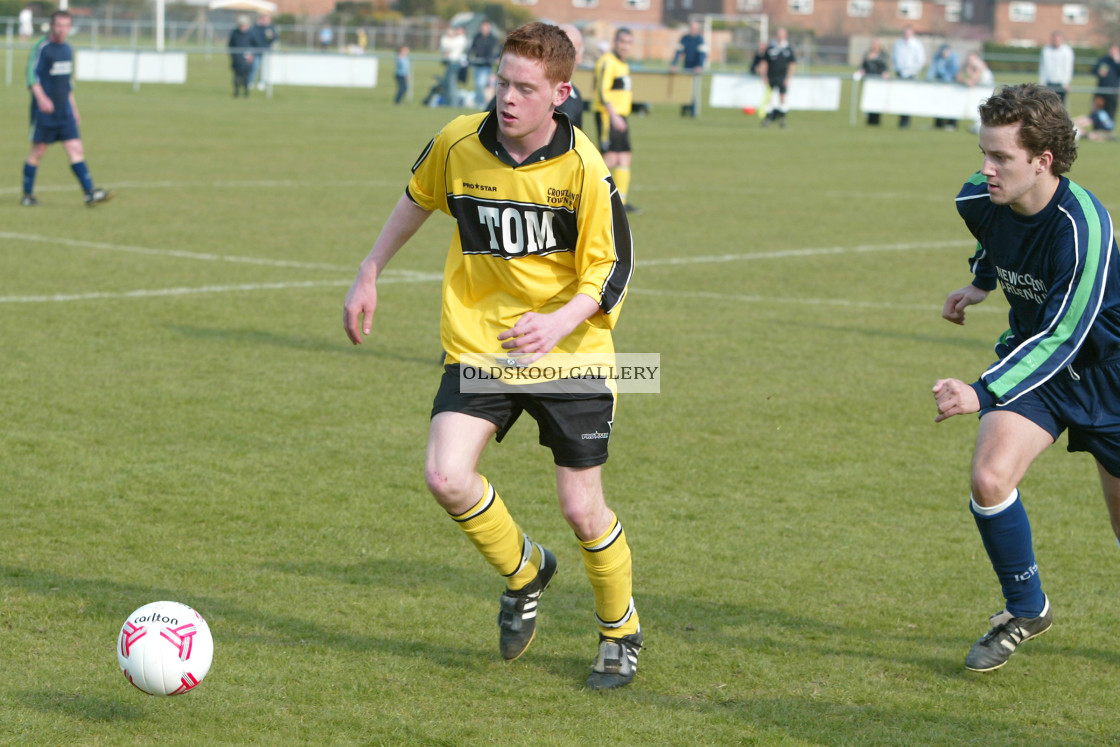 "Crowland Town Reserves FC (April 2003)" stock image