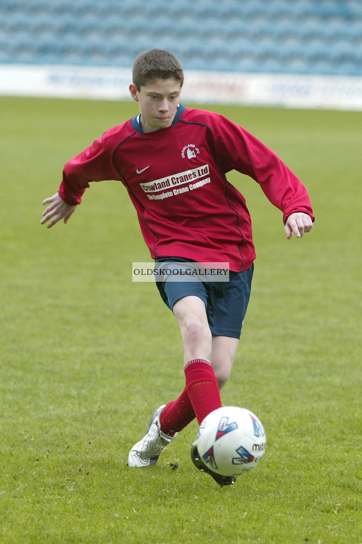 "Crowland Juniors FC U13s (May 2004)" stock image