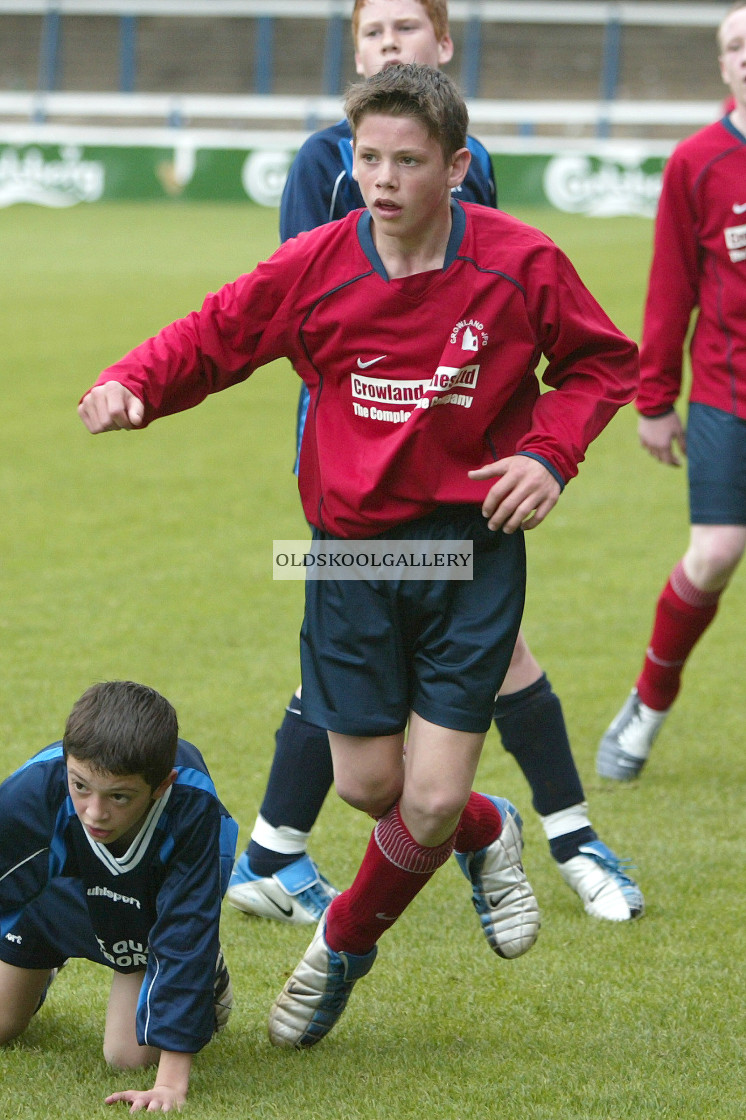 "Crowland Juniors FC U13s (May 2004)" stock image