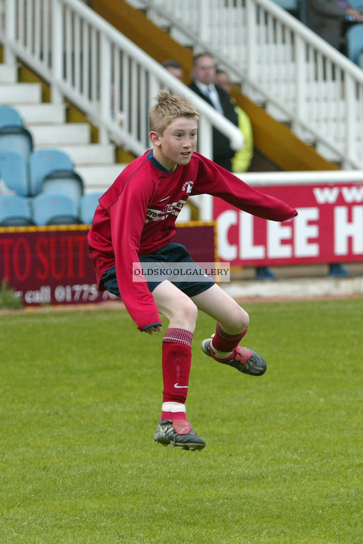 "Crowland Juniors FC U13s (May 2004)" stock image