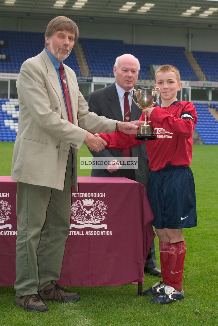 "Crowland Juniors FC U13s (May 2004)" stock image