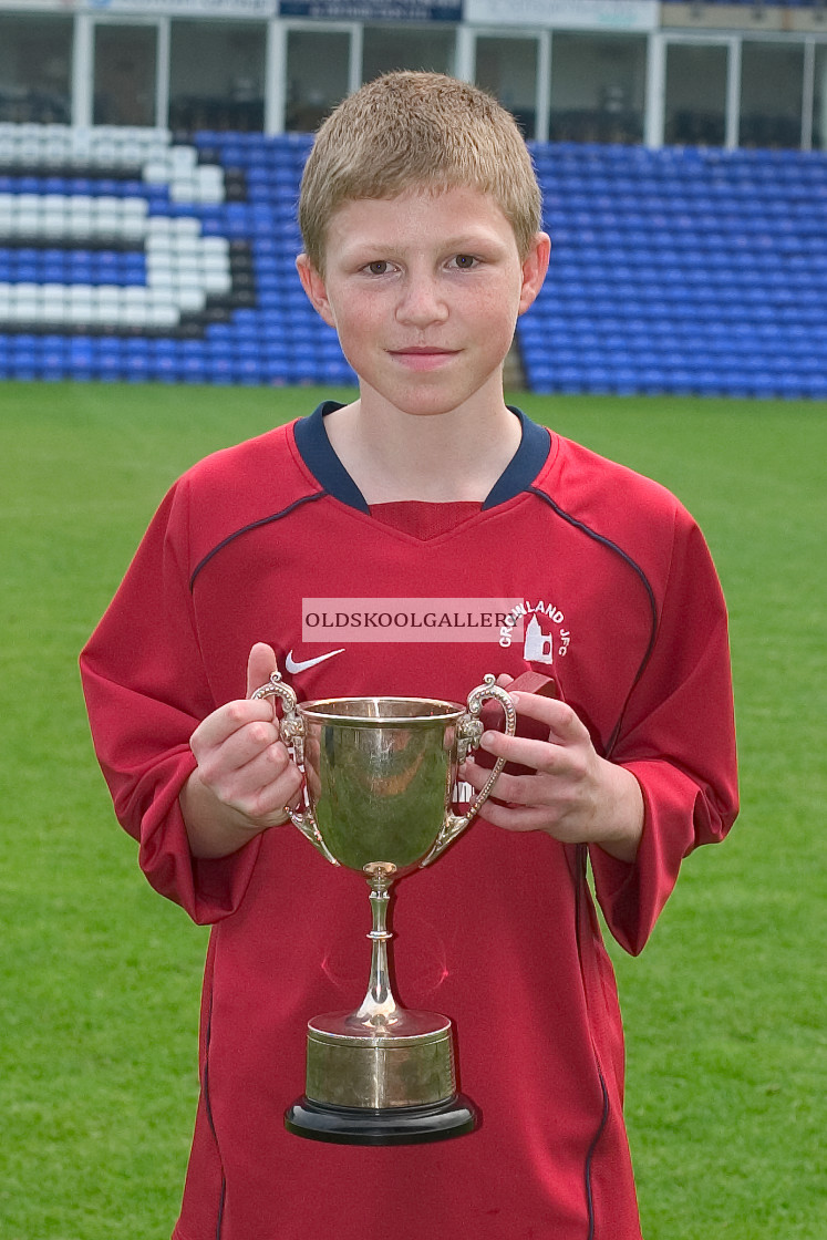 "Crowland Juniors FC U13s (May 2004)" stock image