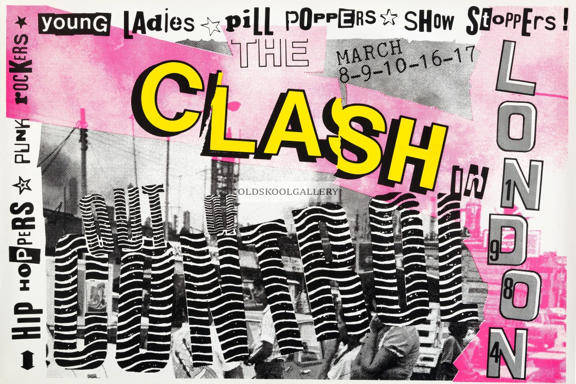 "The Clash - Brixton Academy (1984)" stock image