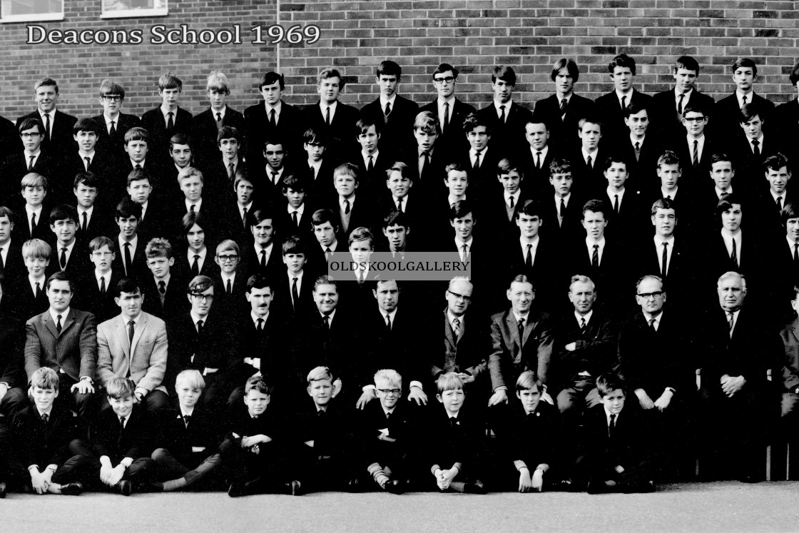 "Deacons School 1969" stock image