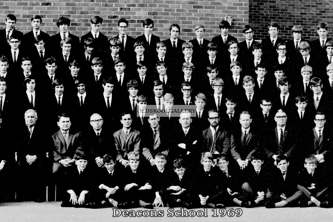 "Deacons School 1969" stock image