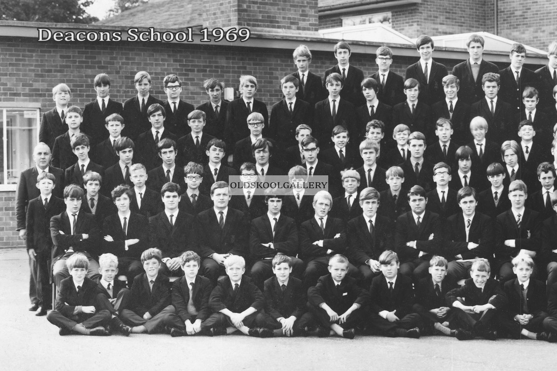 "Deacons School 1969" stock image