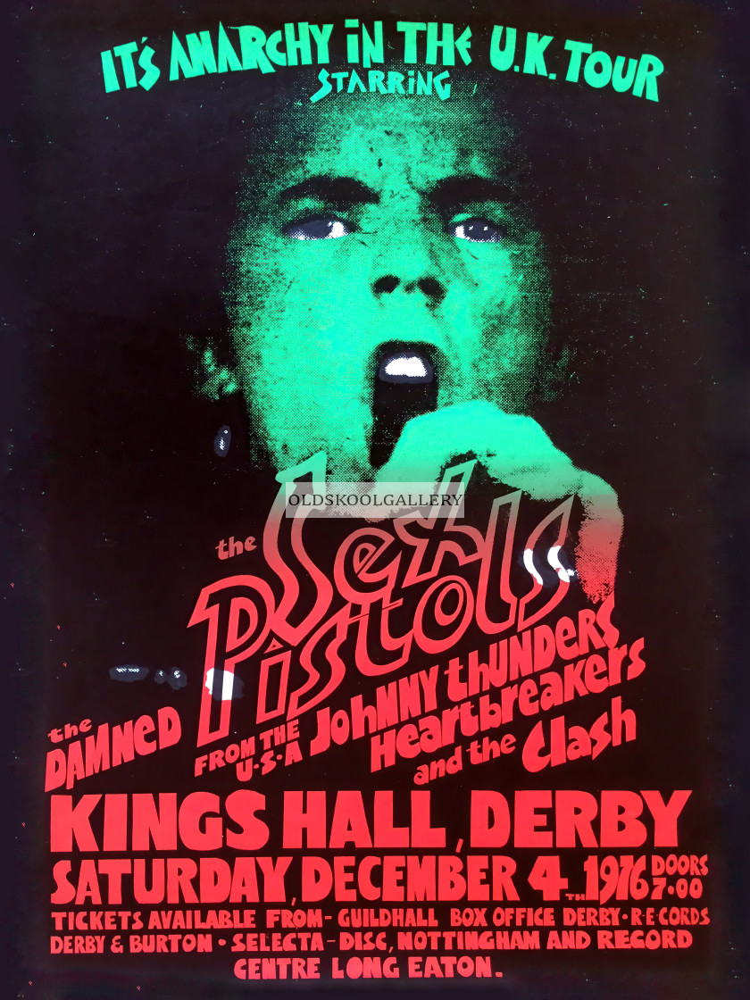 "Sex Pistols - Derby (1976)" stock image