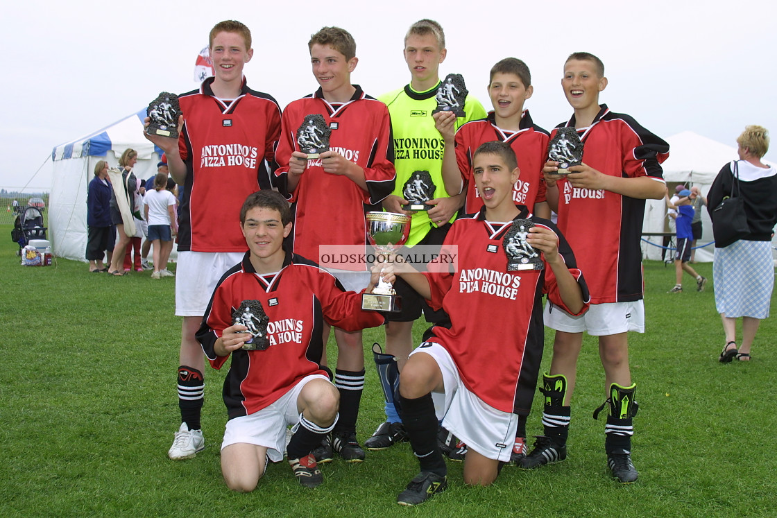 "Yaxley FC U14s (2002)" stock image