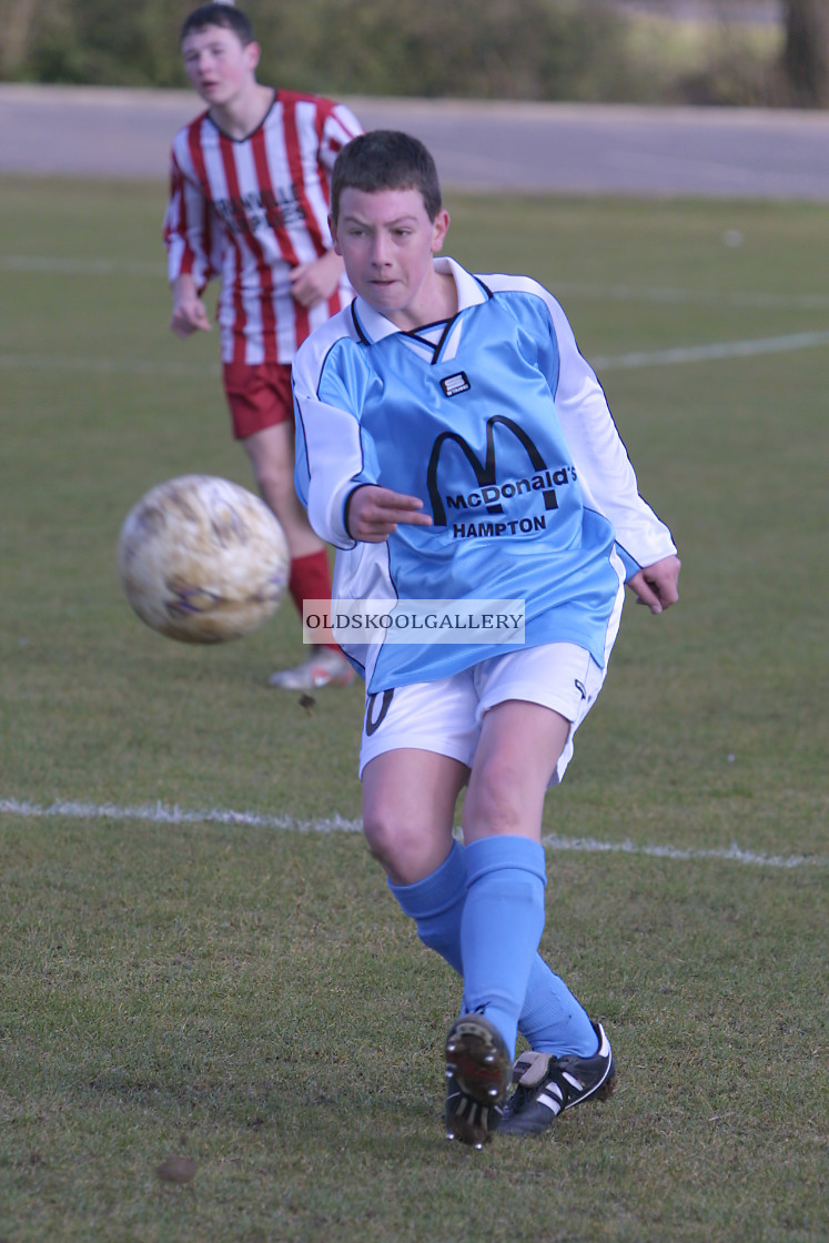 "Yaxley FC U15s (2003)" stock image