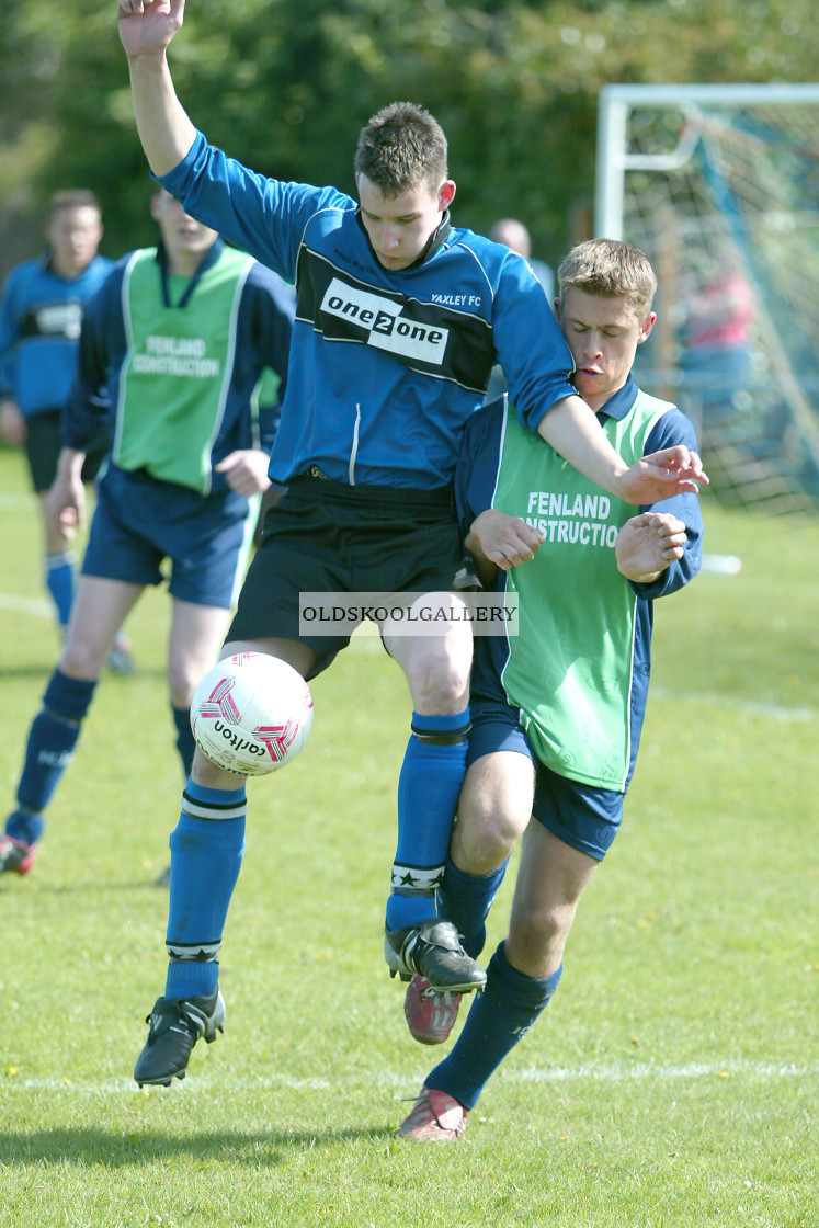 "Yaxley FC U18s (2003)" stock image