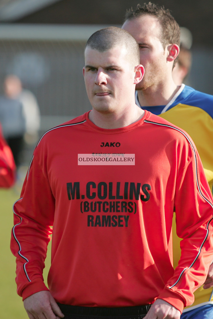 "Ramsey Town FC v Sawtry FC (2008)" stock image