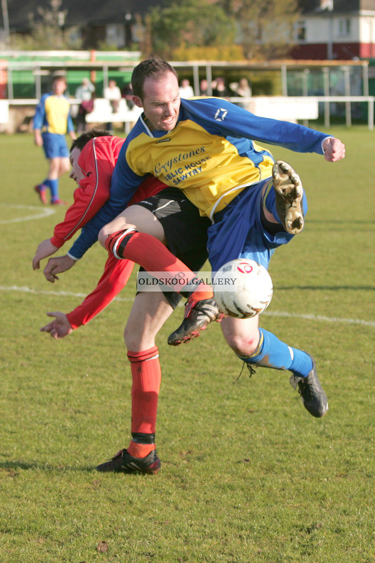 "Ramsey Town FC v Sawtry FC (2008)" stock image